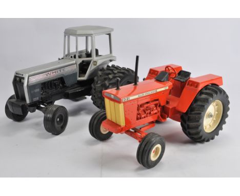 Ertl Loose Tractor Duo including White 2-155 plus Allis Chalmers D21. Generally E. (2)