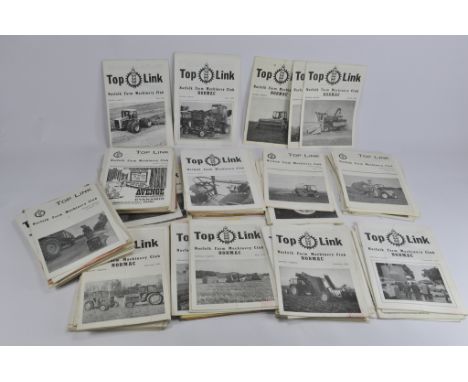 Tractor and Machinery Sales Literature / Manuals / Brochure Group . Top Link Norfolk Machinery Club issues. (qty)