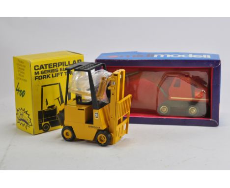 Conrad Gescha No. 400 CAT Forklift plus O&K Wheel Loader. M in Boxes. (2)