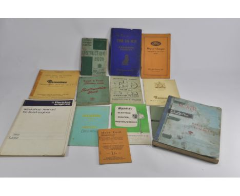 Tractor and Machinery Sales Literature / Manuals / Brochure Group . Misc Selection. (qty)