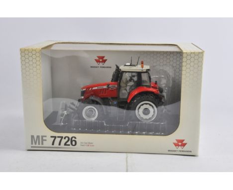 Universal Hobbies 1/32 Massey Ferguson 7726 Tractor. M in Box (Box has some smoke staining).