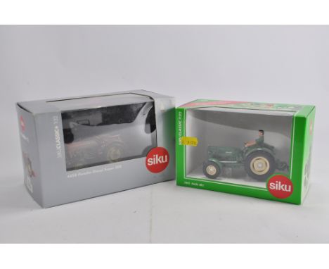 Siku 4458 Farmer Plus Porsche Diesel Super 308 Tractor plus MAN 4R3 Tractor. M in Boxes. (2)