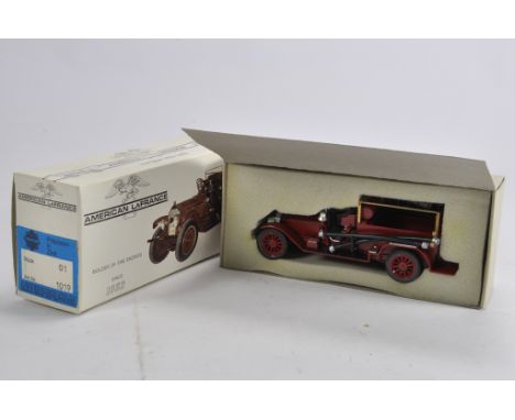 Conrad No. 1019 American Lafrance Period Fire Engine. NM to M in VG to E Box.