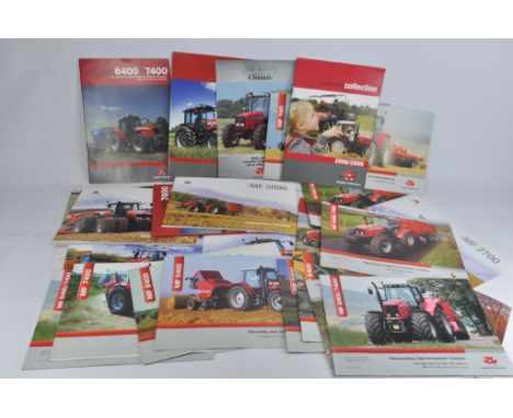 Tractor and Machinery Sales Literature / Manuals / Brochure Group . Misc Selection of Massey Ferguson issues. (qty)