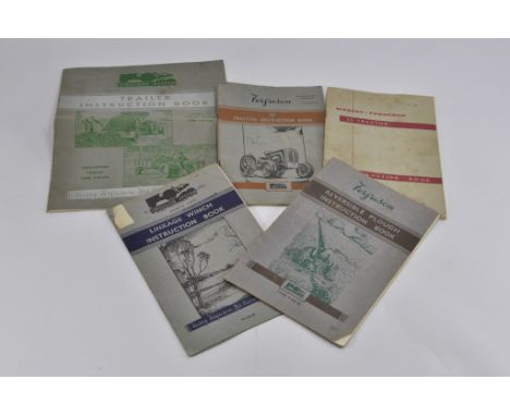 Tractor and Machinery Sales Literature / Manuals / Brochure Group . Misc Selection of Ferguson / Massey Ferguson issues. (5)