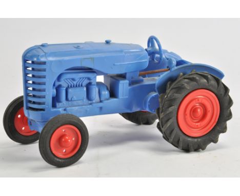 Raphael Lipkin Blue Massey Harris Tractor. Plastic. Generally VG to E to E. Rare.