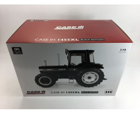 Universal Hobbies 1/16 Scale Limited Edition Case IH 1455XL Black Edition Tractor x 10. All Sealed in Trade Boxes. (10)