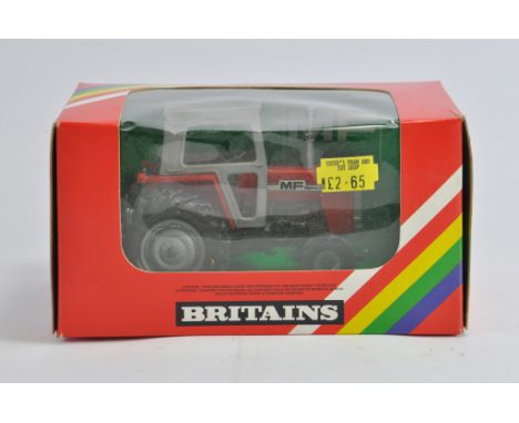 Britains 1/32 Massey Ferguson 595 Tractor with Double Wheels. NM to M in VG to E Box.
