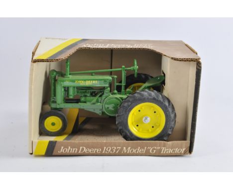 Ertl 1/16 John Deere 1937 Model G Tractor. NM in VG to E Box.