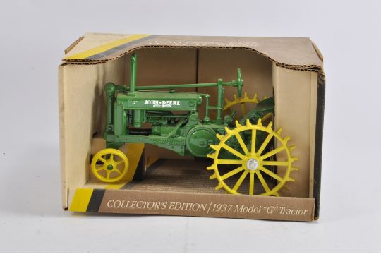 Ertl 1 16 John Deere 1937 Model G Tractor Steel Wheels Nm In Vg To E
