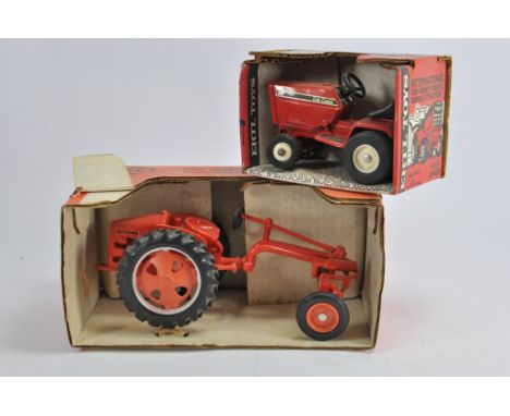 Ertl 1/16 Allis Chalmers G Tractor plus IH 682 Cadet Tractor. NM in G Boxes. (2)