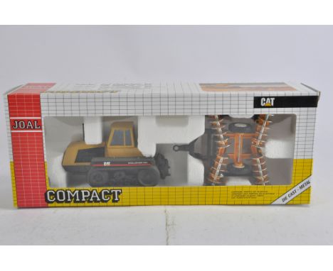 Joal 1/50 Challenger Tractor and Harrow Set. M in Box.