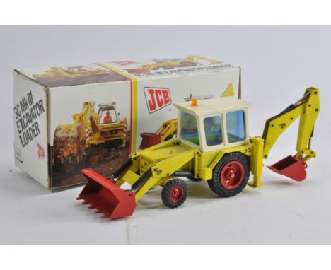 NZG No. 105 JCB 3C Mk III Tractor Backhoe Loader. NM to M in VG to E Box.