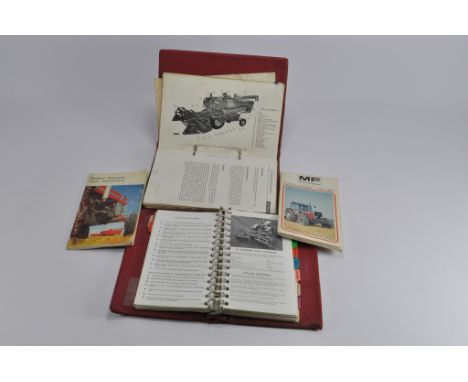 Tractor and Machinery Sales Literature / Manuals / Brochure Group . Misc Selection of Massey Ferguson issues. (4)