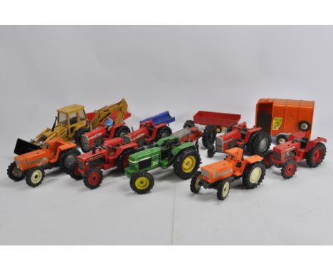 Mainly Britains Tractor Group. F. (14)