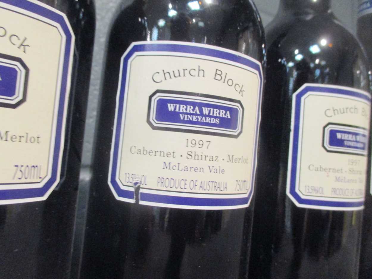 Wirra Wirra Church Block 1997, 12 BottlesCondition Report: Removed From ...