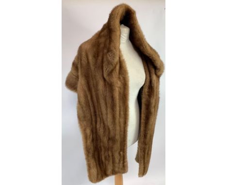 A 20th century light brown fur stole