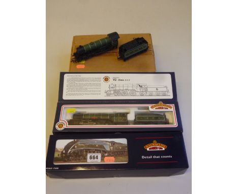 THREE BOXED BACHMANN OO GAUGE LOCOMOTIVES, 'Golden Eagle' No.4482, (31-956), 'Coldstreamer' No.4844 (31-558) and 'Mayflower' 