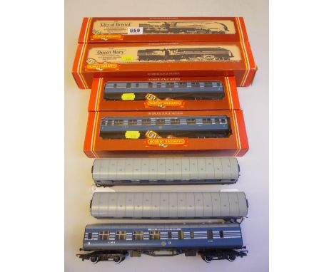 TWO BOXED HORNBY RAILWAYS OO GAUGE L.M.S. CORONATION CLASS LOCOMOTIVES, 'City of Bristol' No.6237, L.M.S. maroon livery (R.07