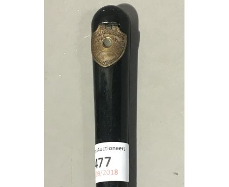 A Luce Hosking's patent walking stick containing a compass