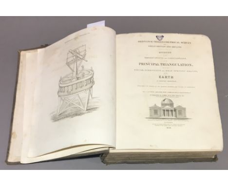 Ordnance Trigonometrical Survey, Account of the Observations and Calculations of the Principal  Triangulation