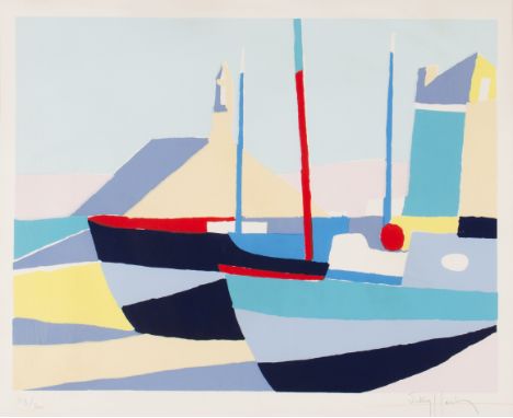 VICTOR HASCH (1945 - 2012) Framed, signed and numbered '113/200' in pencil to margin, lithograph on wove paper, titled, 'Boat