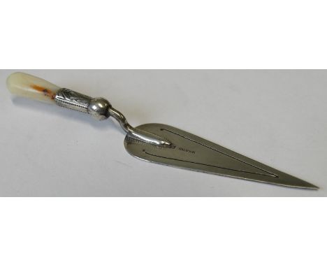 SILVER TROWEL BOOK MARK 