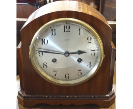 SLY & CO BARNSTAPLE CHIMING MANTEL CLOCK 