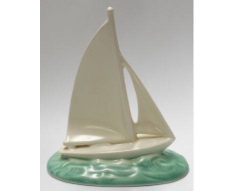 POOLE CHINA YATCH 814/2 6.5H (ALSO FOR WALL HANGING)