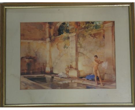 FRAMED RUSSELL FLINT PRINT 