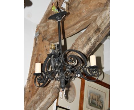 A collection of assorted gilt metal light fittings, picture light, etc