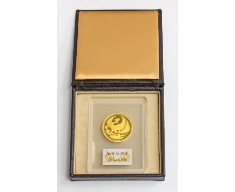 日本 (Japan) / 天皇陛下御即位記念 100000円金貨 平成3年(1991年) JNDA05-9 / ﾌﾟﾙｰﾌ ｹｰｽ難あり&nbsp;/ The Enthronment of the Emperor 100000 Yen Gold Pr