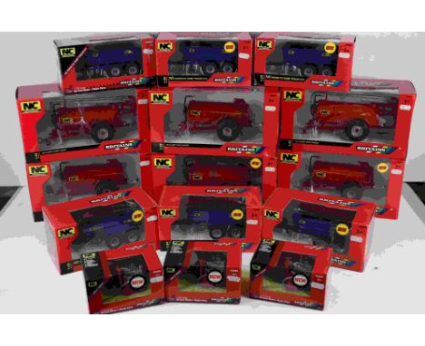 15 Boxed 1:32 Britains diecast models to include 6 x 42892 NC Slurry Ferry Tanker, 6 x 43182 NC Power Tilt Dump Trailer 314 a