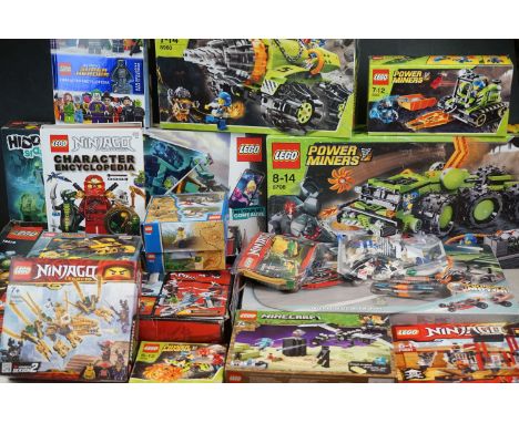 13 x boxed Lego sets to include 4 x Power Miners sets featuring 8708 Cave Crusher, 8960 Thunder Driller, 8958 Granite Grinder