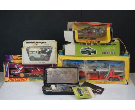 Four boxed diecast models to include 2 x Corgi 314 Supercat Jagaur XJS-H.E and1146 Carrimore Tri-Deck Mk.V Car Transporter wi