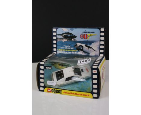 Boxed Corgi 269 James Bond 007 Lotus Esprit diecast model, diecast vg, box gd with dented window 