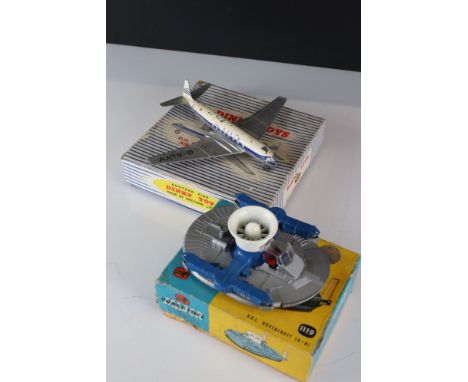 Two boxed diecast models to include Corgi Major 1119 HDL Hovercraft SR-N1 (diecast gd with missing accessories, fair box) and