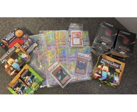 Cards - Large quantity of include 4 x sealed boxed Magic The Gathering Double Masters boxes, Garbage Pail Kids, World of Warr