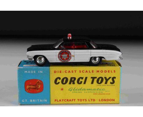Boxed Corgi 237 Oldsmobile Sheriff Car diecast model, diecast and box ex 