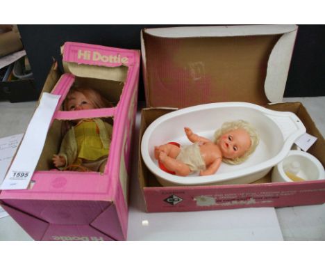 Boxed Mattel Hi Dottie doll plus a boxed Casdon Bernie and Bath Set (2) 