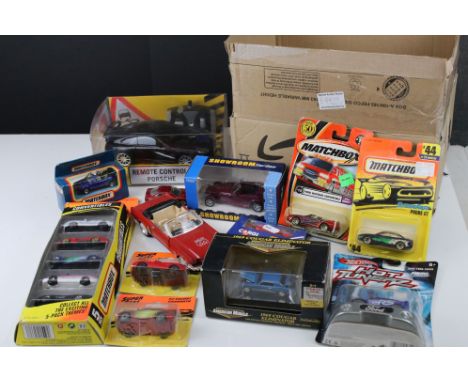 14 x Boxed and cased diecast models to include Corgi J73 Ford Escort, 7 x Matchbox featuring MB-37 Ford Escort, #44 Probe GT,