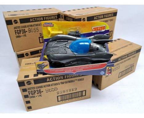 Mattel Batman Justice league Action Attack and Trap Batmobile (x6). Condition Excellent to Near Mint