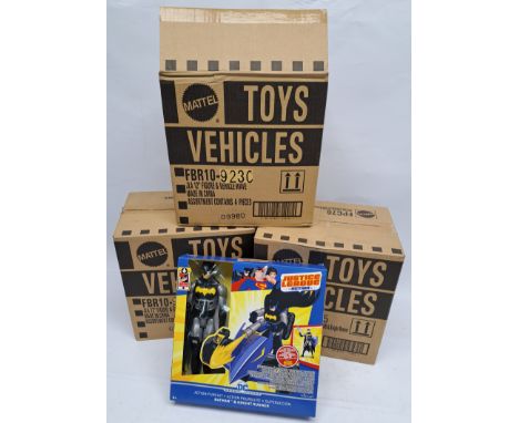 Mattel Justice League Action Pursuit Batman &amp; Knight Runner (x12). Excellent to Near mint