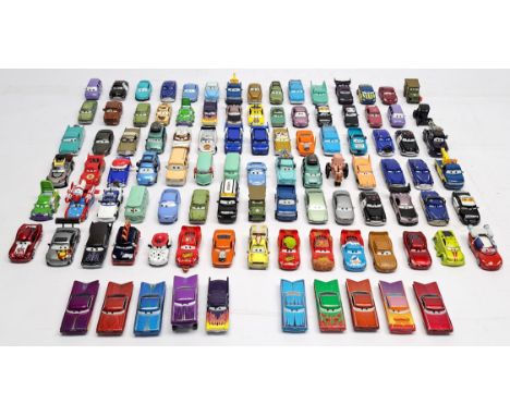 Mattel &amp; Similar Disney Pixar Cars related loose vehicles, may include some harder to find models, Good to Good Plus, unc