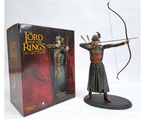 Sideshow Weta Lord Of The Rings The Two Towers Galadhrim Archer 1/6 statue Limited Edition. Good to Excellent