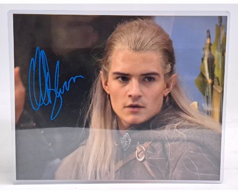 The Lord of the Rings Orlando Bloom autographed photo, with Certificate of Authenticity by Cards Inc.. See photo.&nbsp;