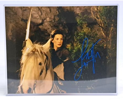 The Lord of the Rings Liv Tyler autographed photo, with Certificate of Authenticity by Cards Inc.. See photo.&nbsp;