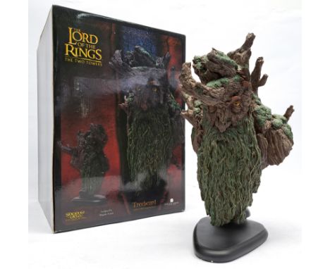 Sideshow Weta Lord of the Rings The Two Towers Treebeard Polystone bust. Good plus to Excellent