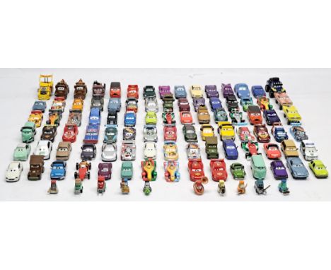 Mattel &amp; Similar Disney Pixar Cars related loose vehicles, may include some harder to find models, Good to Good Plus, unc