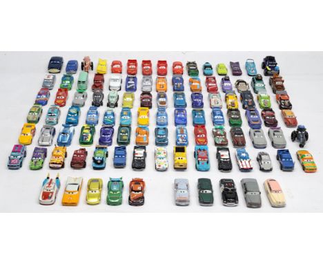 Mattel &amp; Similar Disney Pixar Cars related loose vehicles, may include some harder to find models, Good to Good Plus, unc